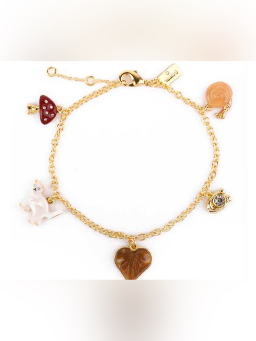 Coach Creature Multi Charm Bracelet, NWOT - Picture 15 of 16